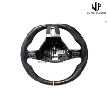 Углеродное волокно Руль кожаный чехол для автомобиля Стайлинг для Volkswagen 2009