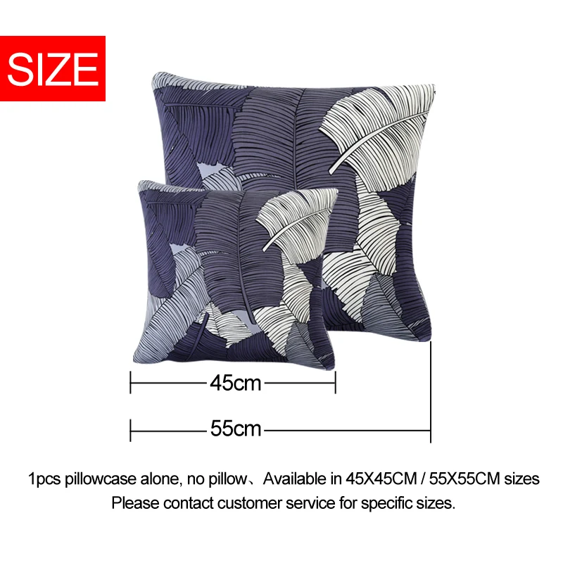 Soft Pillow Case Pillow Shaggy Sofa Cushion Cover Flower pattern Throw Covers Cushion Case Decorative Plain 1pcs