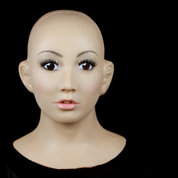 SF 1 fixed with zipperTop quality party masks for crossdresser, full