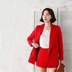 Новые весенние костюмы для маленьких корейский Для женщин Рубашки домашние комплект из двух предметов Элегантный Привлекательный Цвет