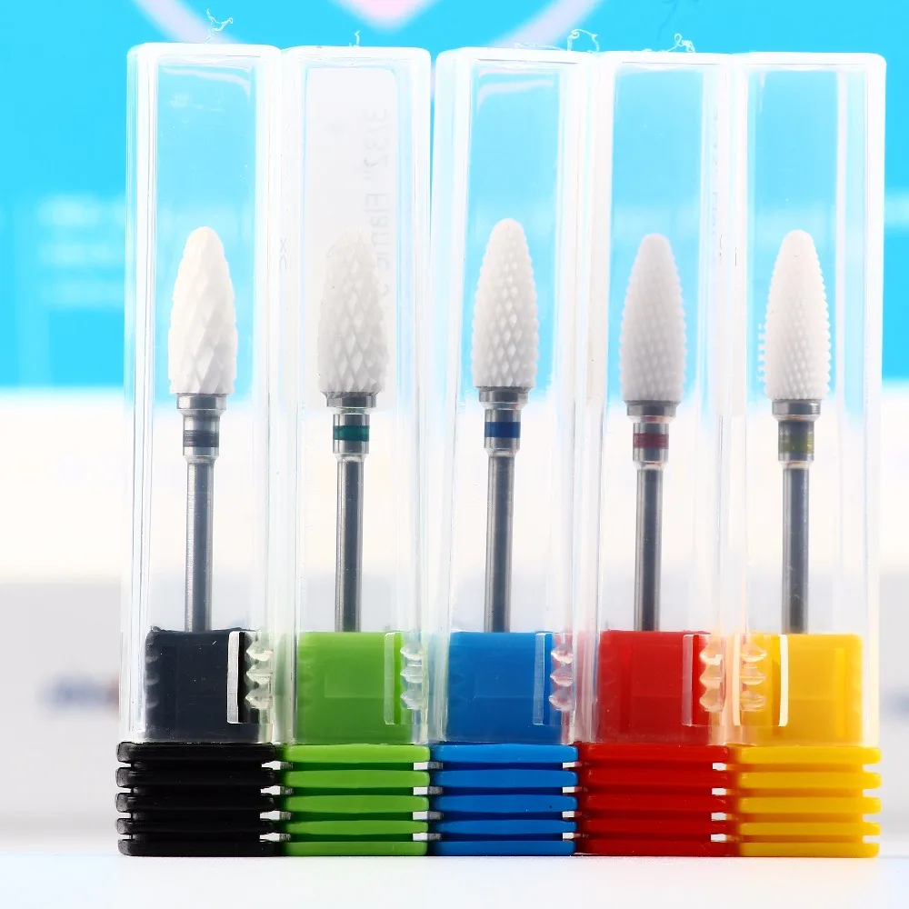 

3/32'' Milling Cutter All For Manicure Machine Ceramic Electric Nail Drill Bits For Pedicure Rotary Nail Art Tool
