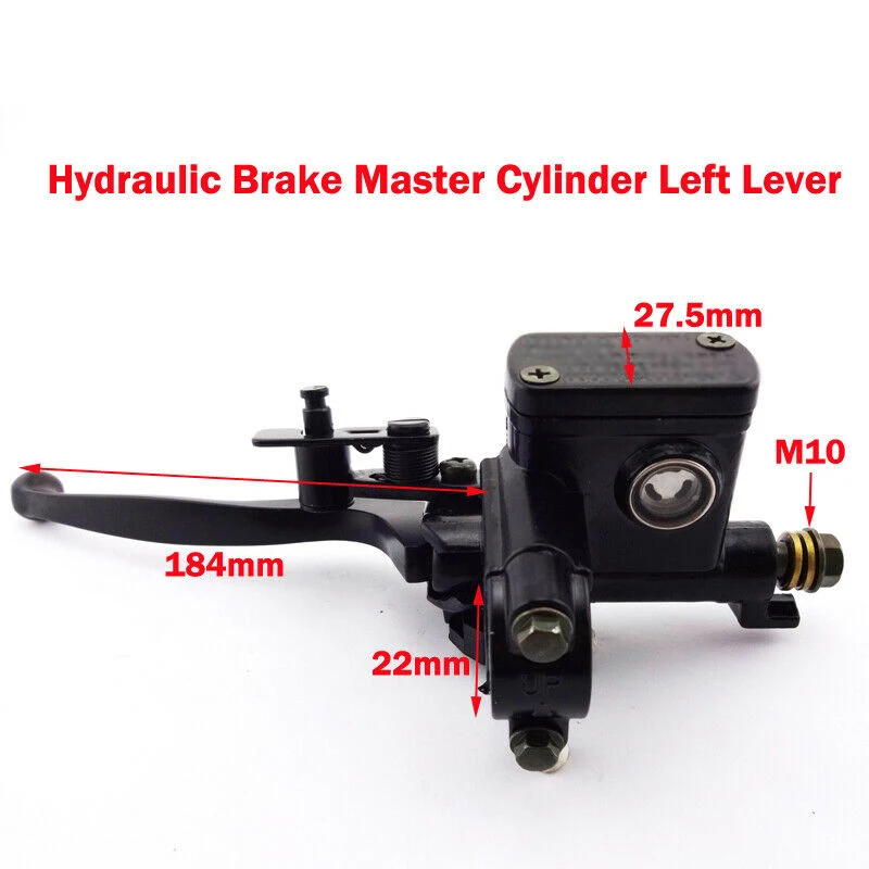 

Left Hand Hydraulic Brake Cylinder Handle Lever Fit 50CC~250CC ATV Part Kit