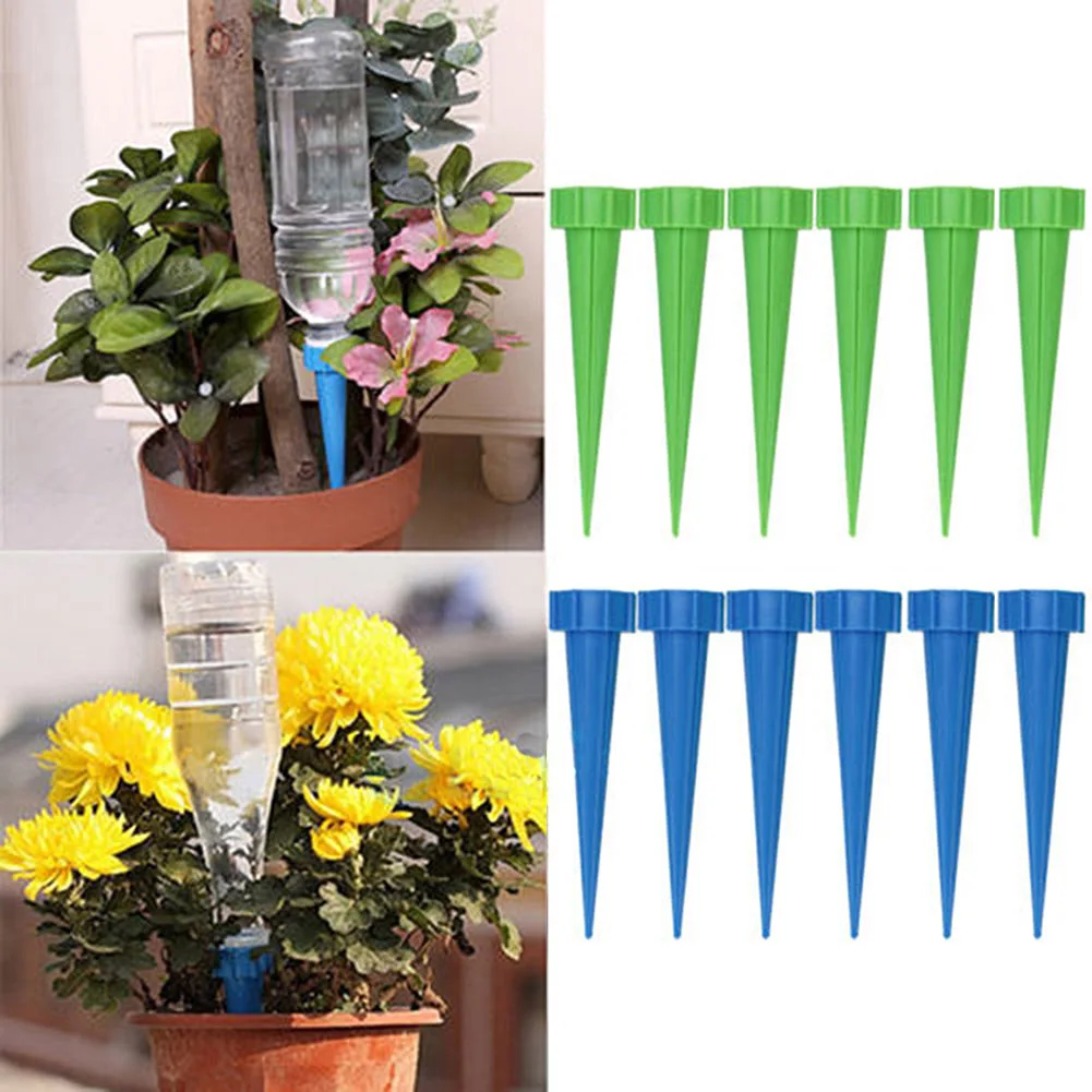 

12 Pcs Automatic Watering Garden Supplies Irrigation Kits System Houseplant Spikes Plant Potted Flower Watering Devices Kit