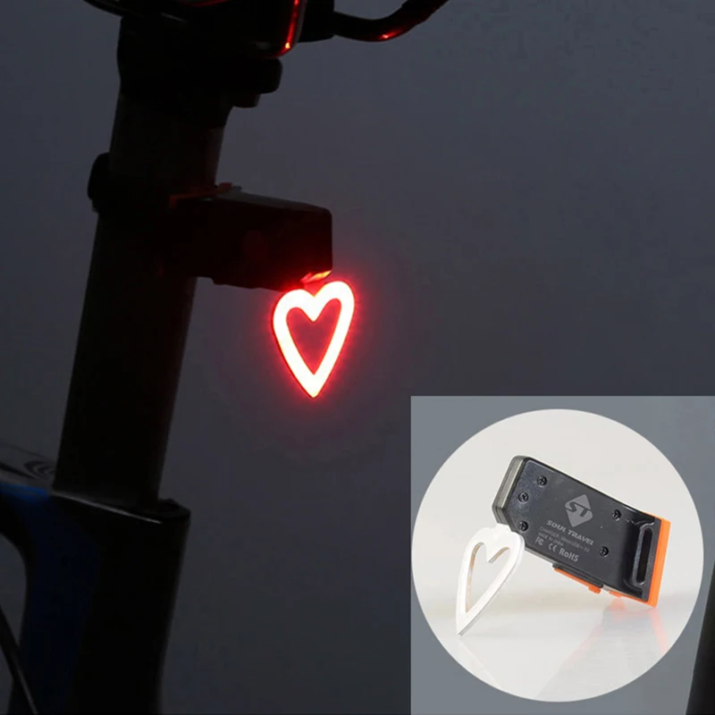

ALTRUISM Multi Lighting Modes Bicycle Light USB Charge Led Bike Light Flash Tail Rear Bicycle Lights for Mountains Bike Seatpost