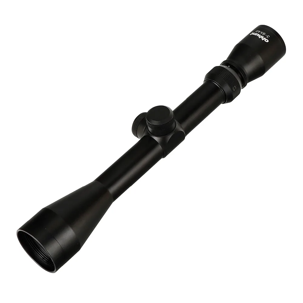 3-9X40 Hunting Optics Riflescopes Rangefinder or Mil Dot Reticle Crossbow Shooting Tactical Rifle Scope with Mount Rings