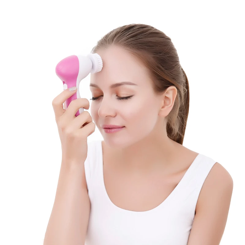 Epilator 5 in 1 Electric Wash Face Machine Face Clearner Face Massager