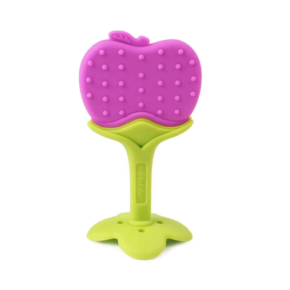 TYRY. HU Фрукты Силиконовые Прорезыватели для зубов DIY детские зубы игрушка подарок прорезыватель BPA бесплатно - Цвет: NO.4