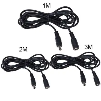 

1M/2M/3M Male to Female 12V Single Color LED Strip Connector DC Power Adapter Extension Cable 5.5*2.1mm Power Cords Accessories