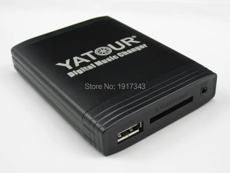 Yatour автомобильный адаптер AUX MP3 SD USB музыкальный CD Changer 12PIN разъем для Volkswagen VW Passat Polo Rabbit Touran Touareg Tiguan T5