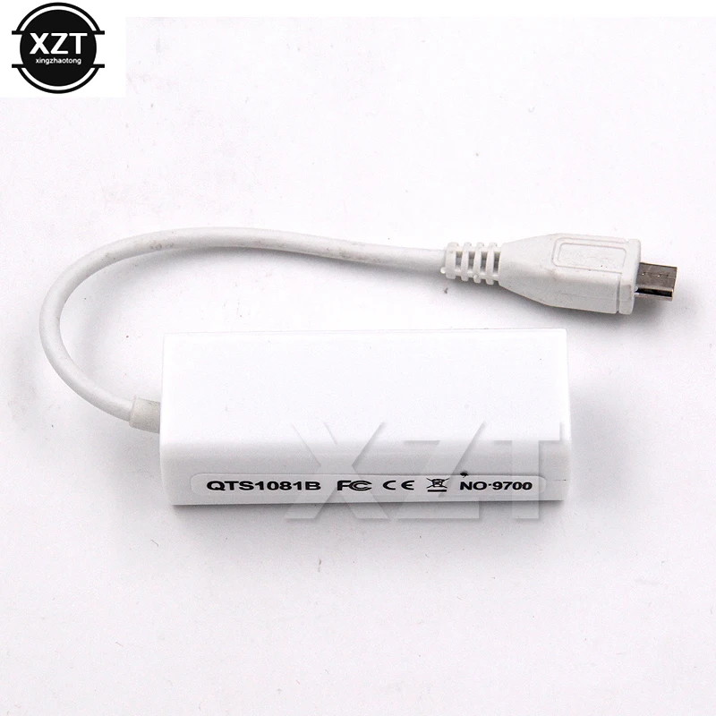 Сетевой адаптер Micro USB 2 0 5 контактов на Ethernet 100 Мбит/с RJ45 | Компьютеры и офис