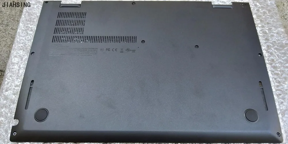 95% новая база чехол для lenovo Thinkpad X1 Йога 1st Gen Нижняя крышка корпуса 01AW995 00JT837 SCB0K40141 черный нуля в внизу логотип
