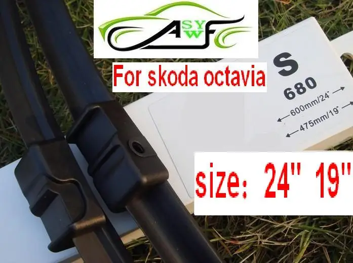 Бесплатная доставка щетки стеклоочистителя для skoda octavia щетка лобового стекла из