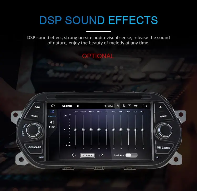 Flash Deal JDASTON Android 9.0 Car DVD Player For Fiat Tipo Egea 2015 2016 2017 Multimedia GPS Navigation 1 Din Car Radio Stereo 4G+32G CD 5