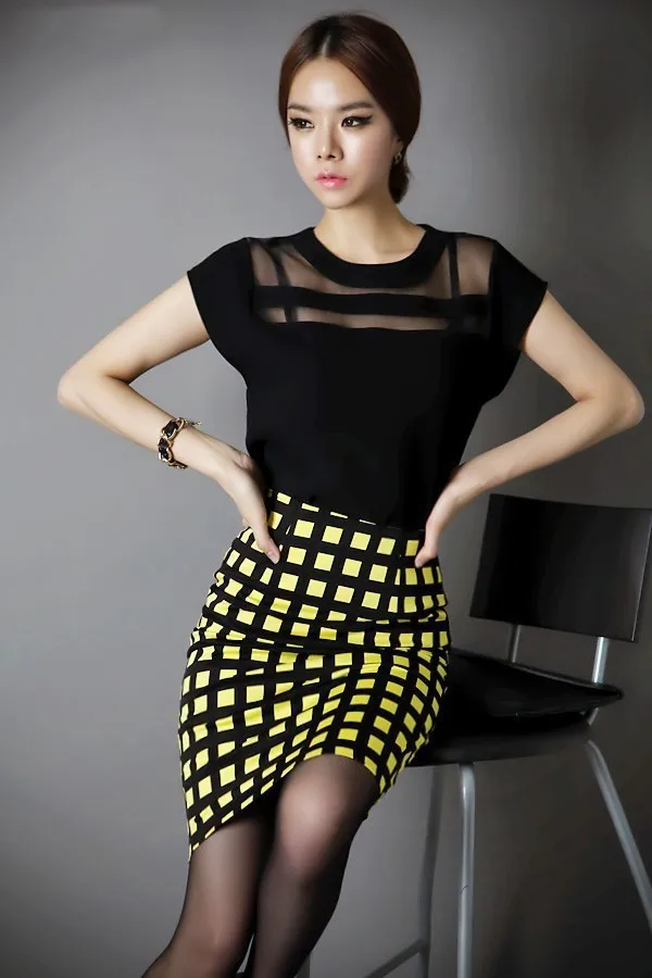 2018 Summer Ladies Black Tops Chiffon Shirts Blouses Women Sheer Cheap Clothes China Femininas Camisas Clothing Female Plus Size