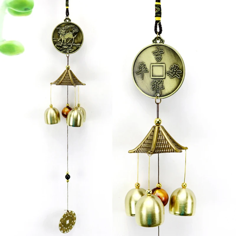 Chinese Aluminum Alloy Wind Chimes Dream Catcher Mascot Auspicious
