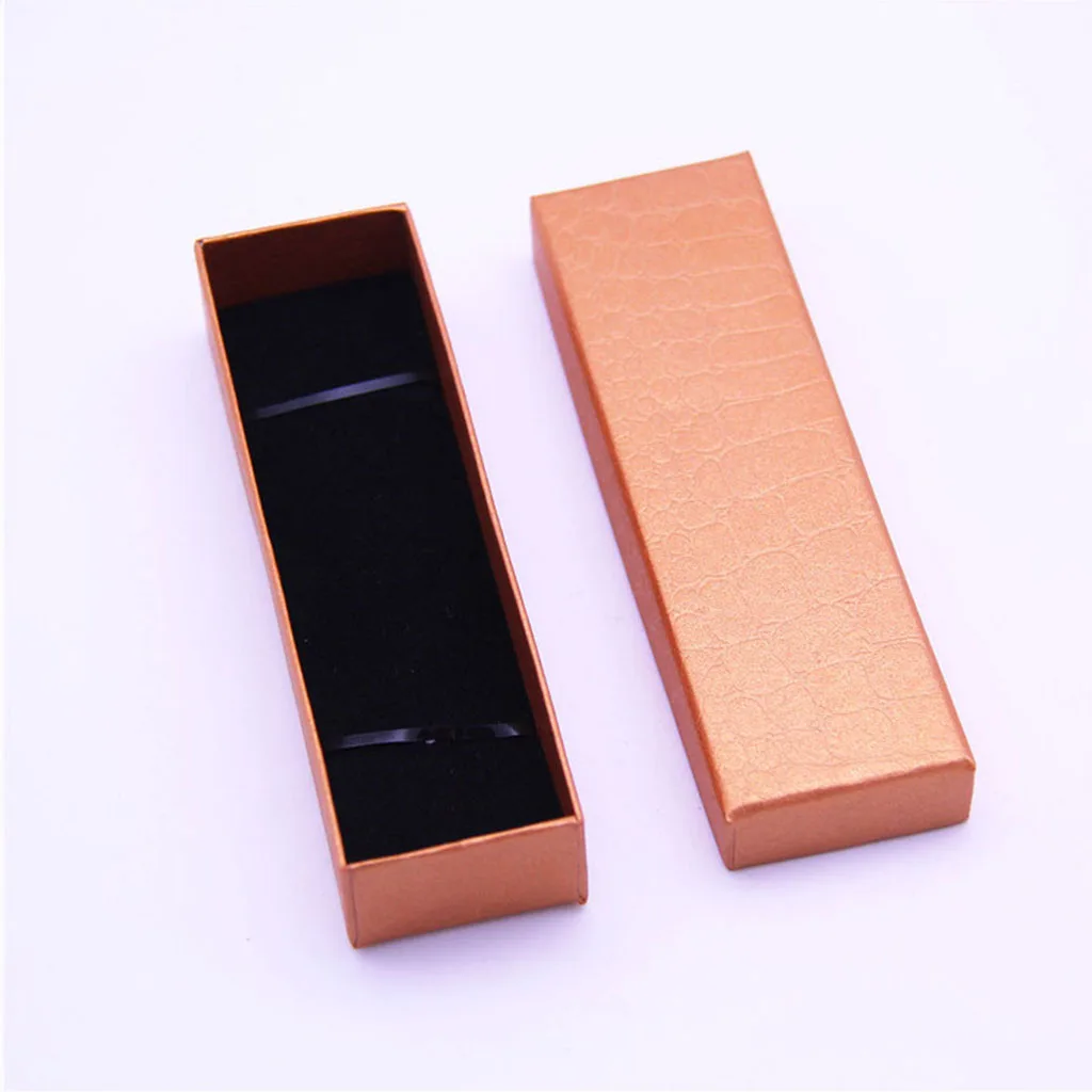 10 Piece Rectangle Cardboard Box for Necklace Bracelet Earrings Jewelry Wedding Christmas Birthday Gift Jewelry Packaging