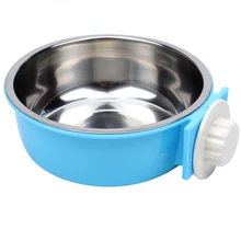Hanging Dog Water Food Bowl Puppy Slow Food Bowls Container Dog Feeder Water Bottle Dishes Prato Cachorro Pet Products 50Z0755