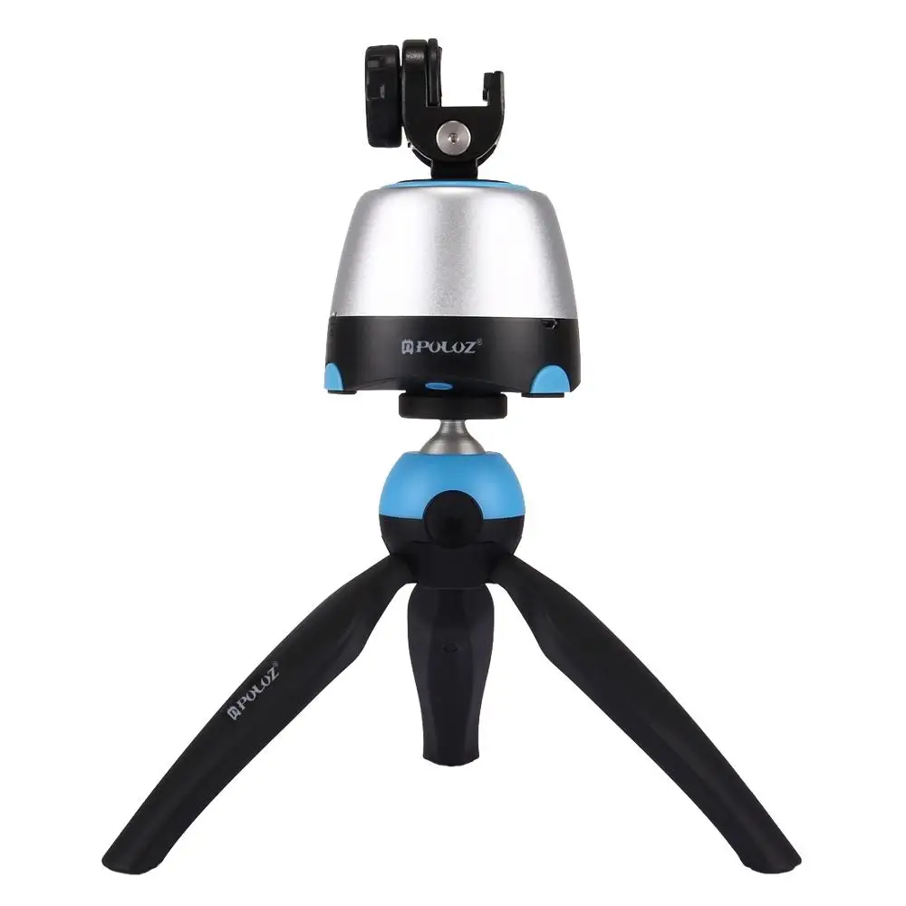 

Electronic 360 Degree Rotation Panoramic Tripod Head with Remote Controller & Tripod Mount for Smartphones GoPro DSLR Camera
