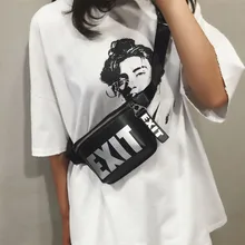 Женская Мода выхода из искусственной кожи поясная сумка Bananka Водонепроницаемый противоугонные Для женщин прогулок по магазинам группа живота ремень сумка