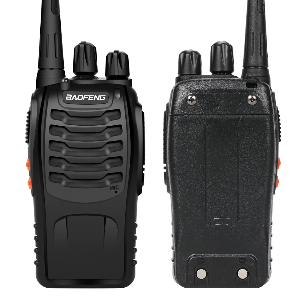 Rádio em Dois Portátil + Fone de Ouvido 400-470mhz de Longo Lote Baofeng Walkie Talkie Sentidos 888s 16ch Uhf Alcance Transceptor 4 Pçs - Bf-888s 11 4 pçslote BF 888S BAOFENG Walkie Talkie