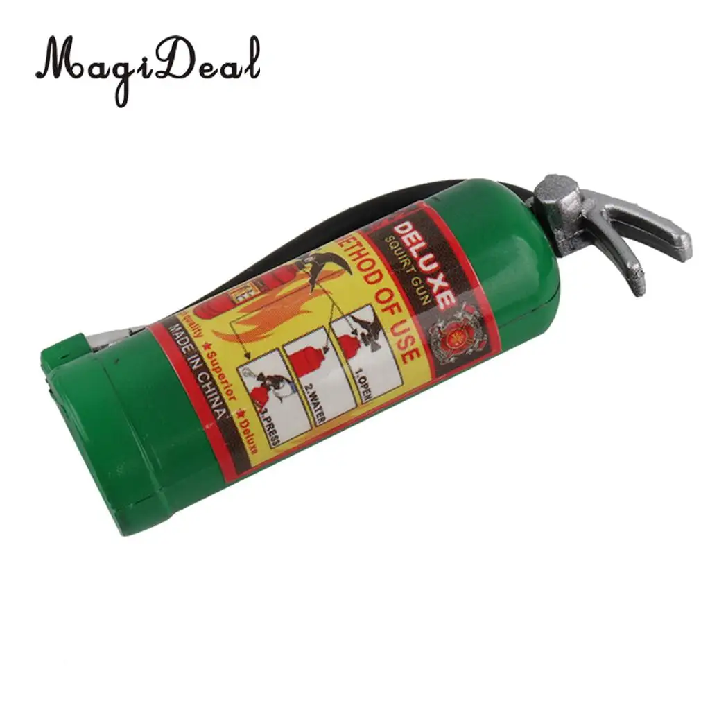 1:10 Simulated Fire Extinguisher with Sticker for RC Car Truck Parts