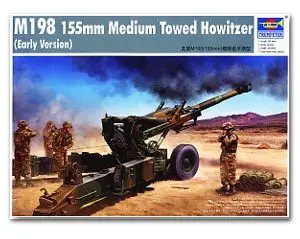 Trumpeter 1/35 масштабная модель 02306 US M198 155 мм средняя буксируемая hovitzera ранняя версия |