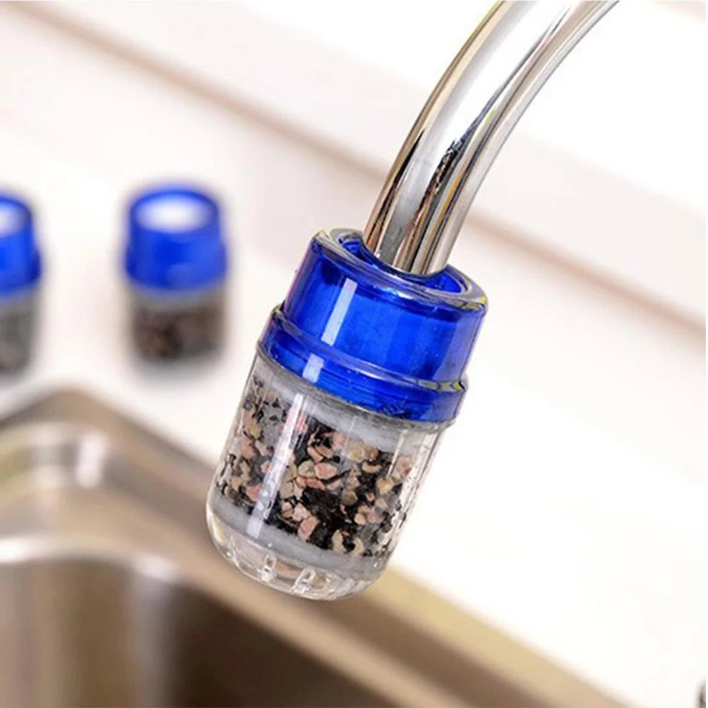 

Household Kitchen Faucets Purifier Filter Cartridge Washable Remove Contaminant Water Ionizer Activated Carbon Water Filter