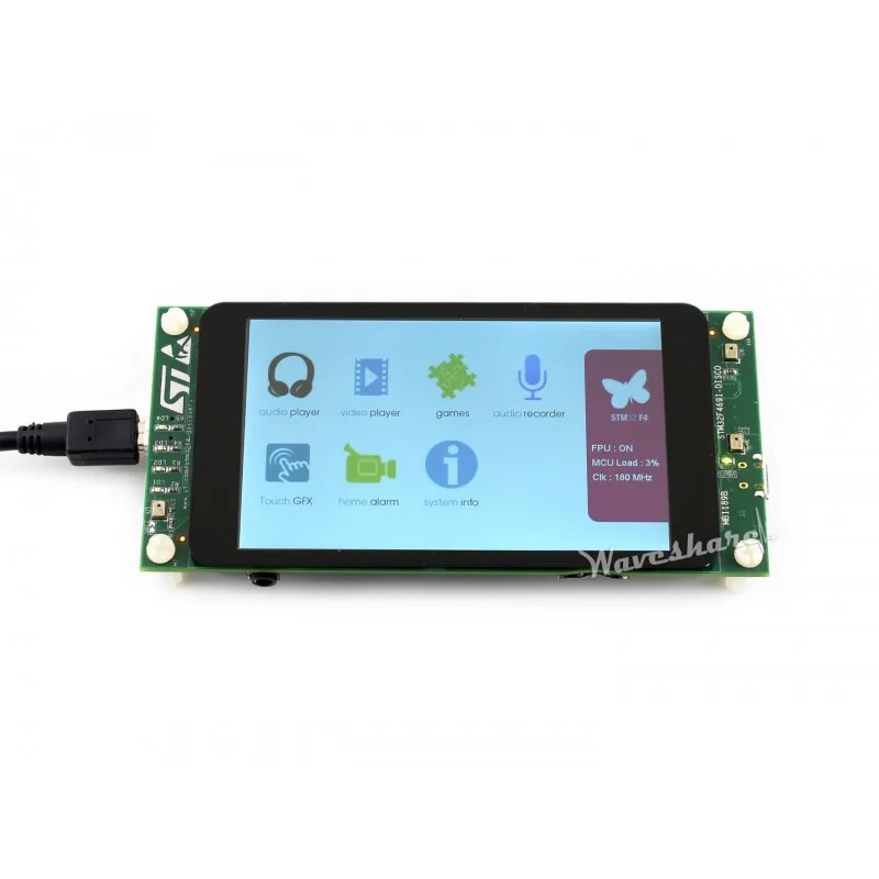 32F469IDISCOVERY STM32F469 плата обнаружения STM32F469NIH6 микроконтроллер с UNO V3 разъемы встроенный ST-LINK/V2-1 отладчик