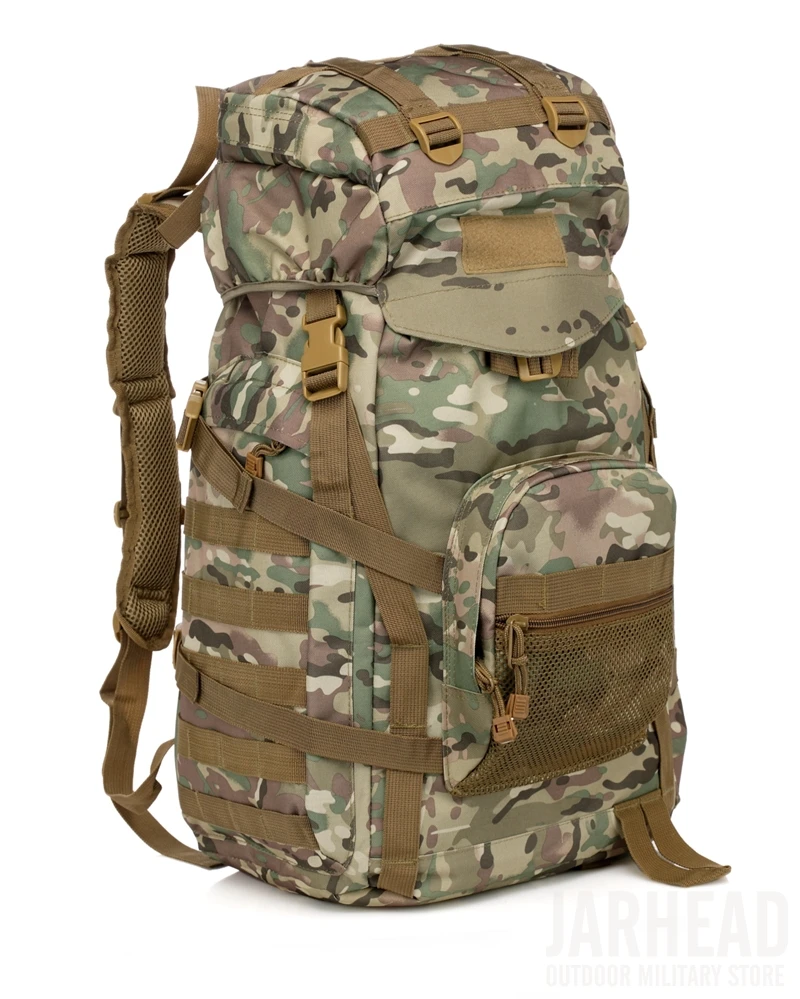 Bolsa do Exército de Trekking ao ar Livre Tático Mochila Militar Esporte Viagem Acampamento Caminhadas Camuflagem Bolsa Assalto 60l 23 Ao ar livre tático mochila 60l militar