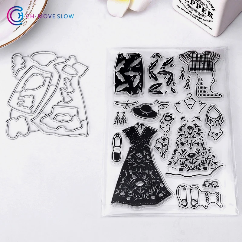

CH skirt Metal cutting dies stencil and stamps for DIY Scrapbooking Scrapbook Paper Photo Album Craft Dies Cut