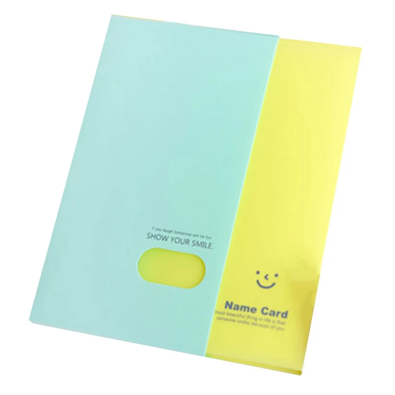 New 120 Pockets Card Photocard Name Card ID Holder Drop Shipping