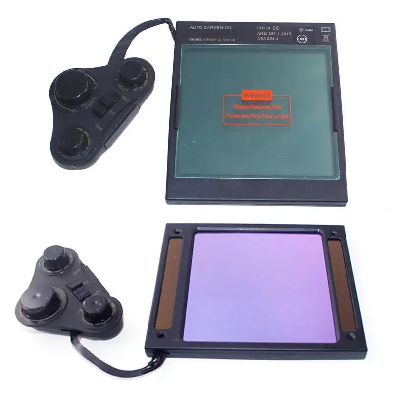 

Welding 4 Arc Sensors DIN5-DIN13 Solar Helmet Shield Mask Replacement With Head-Mounted Automatic Dimming Feature