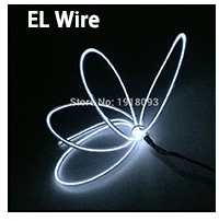 10 Цвета дополнительно EL Провода мода неоновые Оригинальные светильники со светодиодной подсветкой Защита от солнца Очки светящиеся Rave