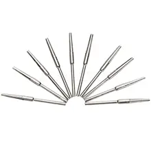 Alicate de lixa abrasivo longo de 1/4 ", ferramenta de mandril dremel com cabeça afunilada em miniatura, adaptador rotativo dremel com 10 peças