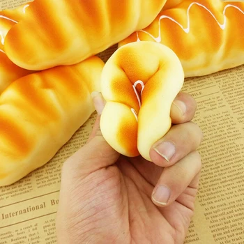 

Bag Accessories &Ornament Cute Squeeze Stress Kids Gift Pillow Loaf Cake Bread Toy Kawaii Squishy Rising Jumbo