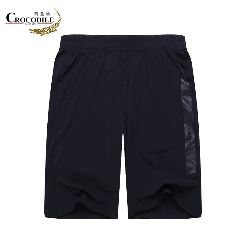 Crocosport для мужчин упражнения Шорты для женщин Бег Фитнес волокно Fast Dry Pant off Черный мужской комфорт тренировочные брюки для мужчин упражнения
