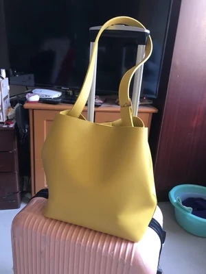 Модная женская универсальная сумка на одно плечо, женские композитные сумки в простом стиле, Офисная Женская сумка-мешок qinghcu8