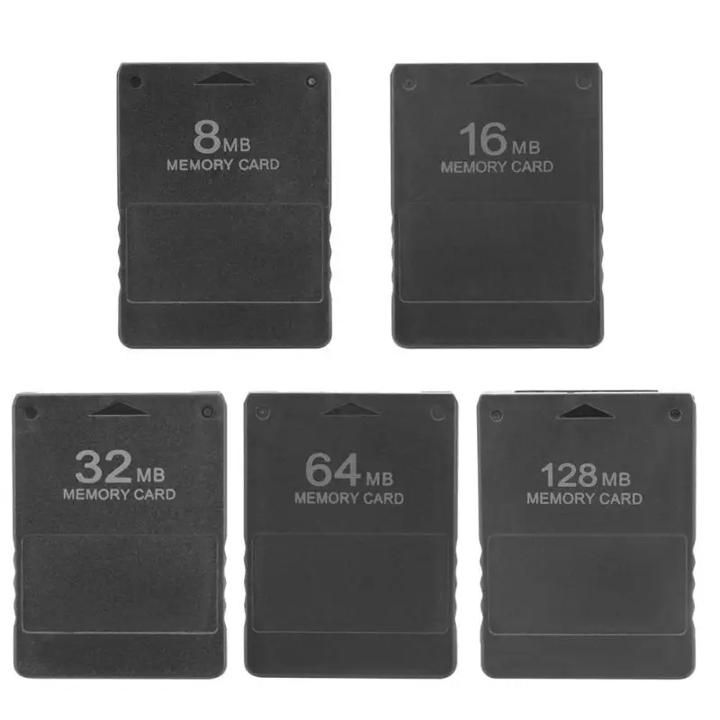 

ALLOYSEED 8MB/16MB/32MB/64MB/128MB Memory Card Save Game Data Stick Extended Storage Card Module for Sony PS2