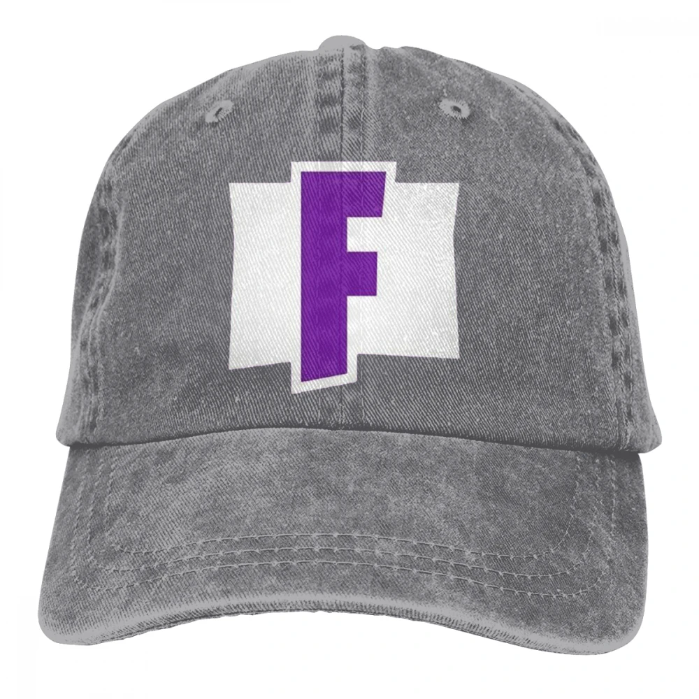 Fortnite F Логотип Унисекс для мужчин женщин 3D Custom Print Snapback повседневное ковбой Casquette