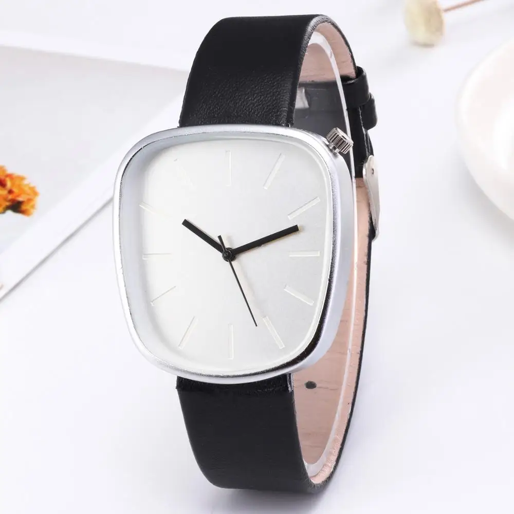 

Women Bracelet Watch Contracted Leather Crystal WristWatches Women Dress Ladies Quartz Clock Dropshiping
