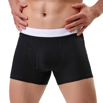 

NIBESSER Underwear Men Boxers Underwear Sexy Man Panties Comfortable Breathable Underpants Male Cotton Boxer Soft Undershorts