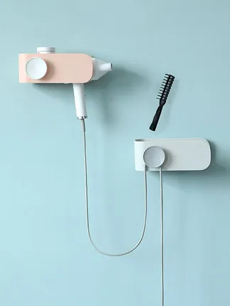 Держатель для фена ванной подходит Dyson xiaomi универсальный фен волос Бесплатная