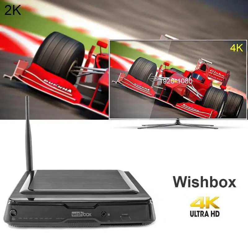 VODOOL DVB-S2 декодер Android tv Box 2G+ 8G Amlogic S812 четырехъядерный 2,4 GHz HD 4K комбо приставка медиаплеер высокое качество