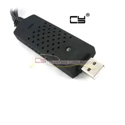 4-канальный USB 2,0 Аудио Видео Кепки ТВ DVD VHS S-Video Кепки туры кабель DVR Sureveillance системный переходник