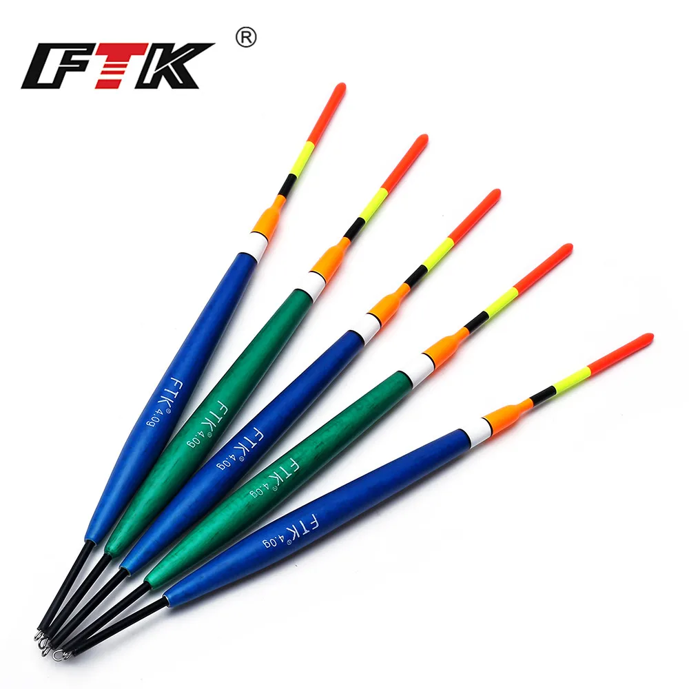 

FTK Barguzinsky Fir 10 Pcs/Lot Fishing Float Bobber Float 2G 3G 4G Length 19-21.5CM For Carp Fishing