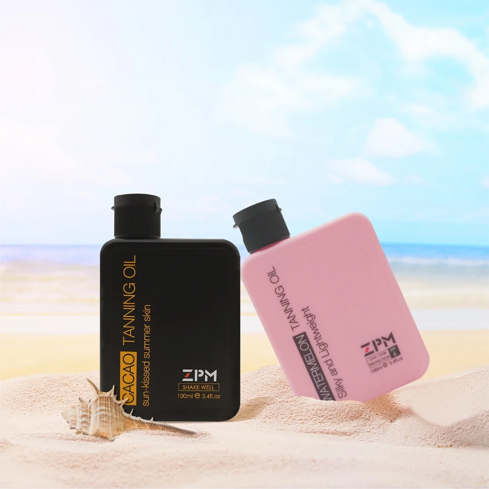 ZPM арбуз/Cacao масло для загара SPF 6 широкий спектр защиты UVA/UVB кокосовое Vintam E