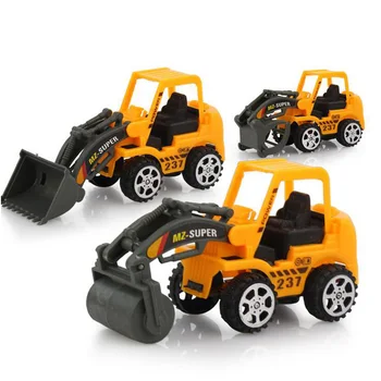 

New Mini Skating Vehicle Excavator Cutter Bulldozer Children's Toys