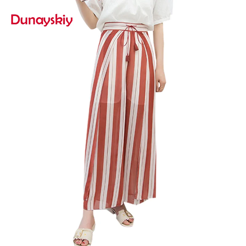 Shangege 2019 Side Stripe Pencil Pants Women High Waist
