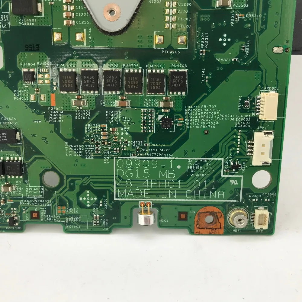 KEFU 09909-1 لديل انسبايرون N5010 CN-0VX53T 0 V X 53 T VX53T 09909-1 48.4HH01.011 HM57 دون GPU الأصلي اختبار اللوحة