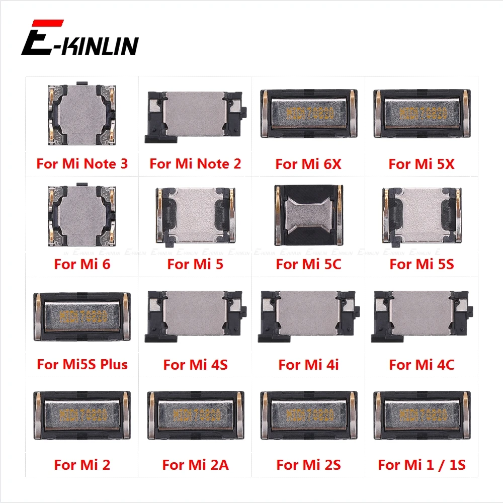

Earpiece Receiver Front Top Ear Speaker Repair Parts For XiaoMi Mi Note 3 2 6X 5X 6 5 5C 5S Plus 4S 4i 4C 2A 2S 1 1S